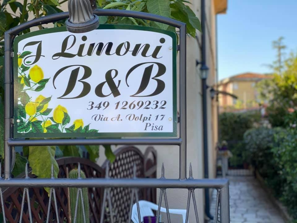 I Limoni B&B Pisa Kültér fotó